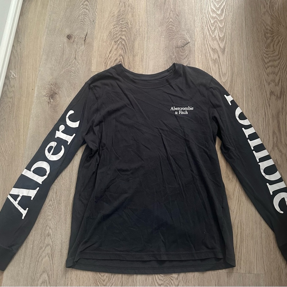 Abercrombie & Fitch Black Long Sleeve Tee